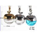 Apple Shape Empty Hanging Car Perfume Bottle Cosmetic Packaging